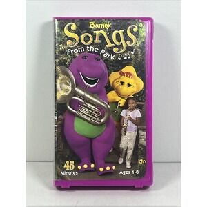Barney  Friends -‎ Songs From The Park (VHS, 2003) - TESTED